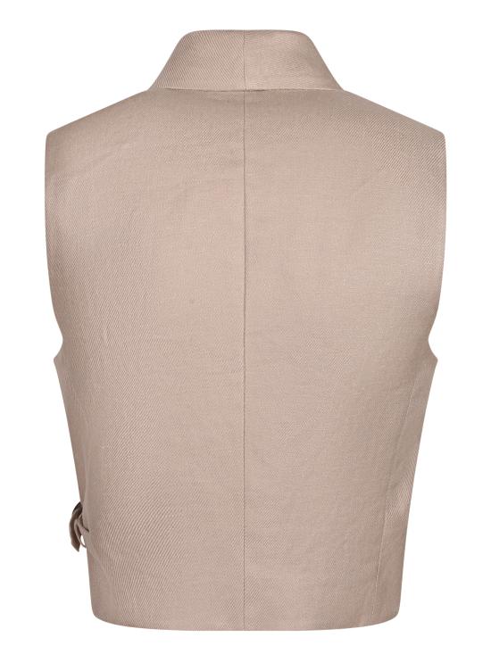 26SS 브루넬로 쿠치넬리 베스트 MH527HG606 C9272 White - BRUNELLO CUCINELLI