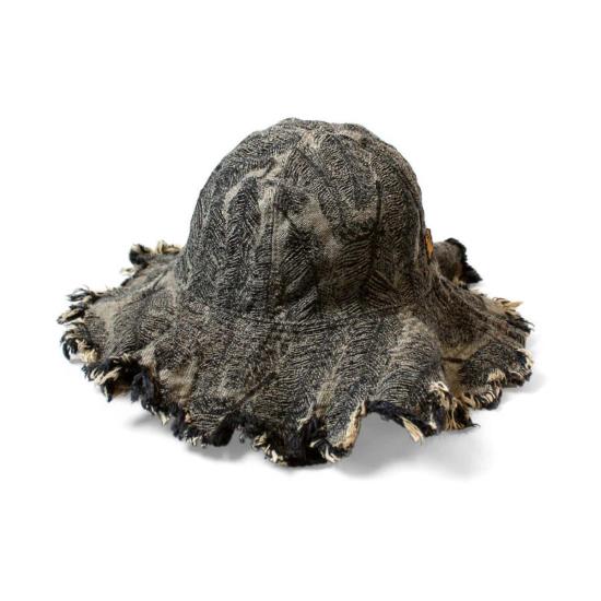  캐피탈 버킷햇 12온스 매그파이 데님 라디오 튤립 - KAPITAL