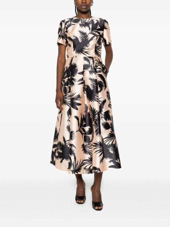 26SS 루나티카 밀라노 미디 원피스 DRESSSKPALM BLACK Black - LUNATICA MILANO 