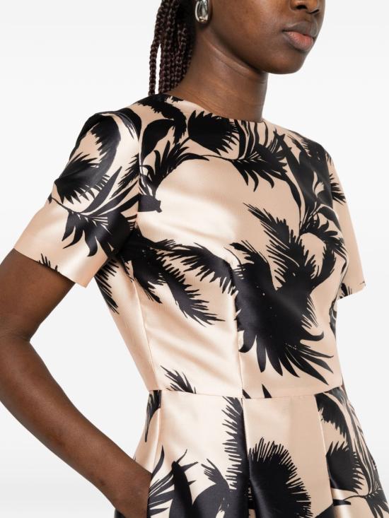 26SS 루나티카 밀라노 미디 원피스 DRESSSKPALM BLACK Black - LUNATICA MILANO 