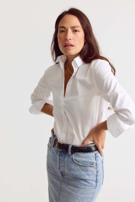  더 셔츠 셔츠 더 에센셜 아이콘 셔츠 화이트