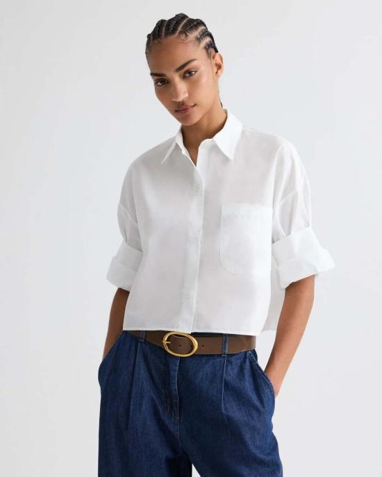  티더블유피 셔츠 Twp Next Ex 셔츠 화이트 - TWP