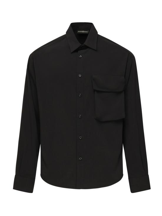 26FW 줄리아노 갈리아노 긴팔 셔츠 WOLF NERO Black