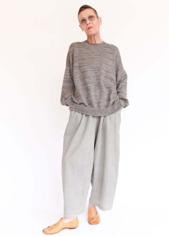  블랙 크레인 트레이닝/조거 팬츠 와이드 팬츠