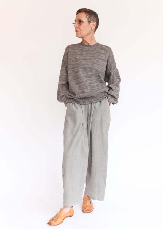  블랙 크레인 트레이닝/조거 팬츠 와이드 팬츠 - BLACK CRANE