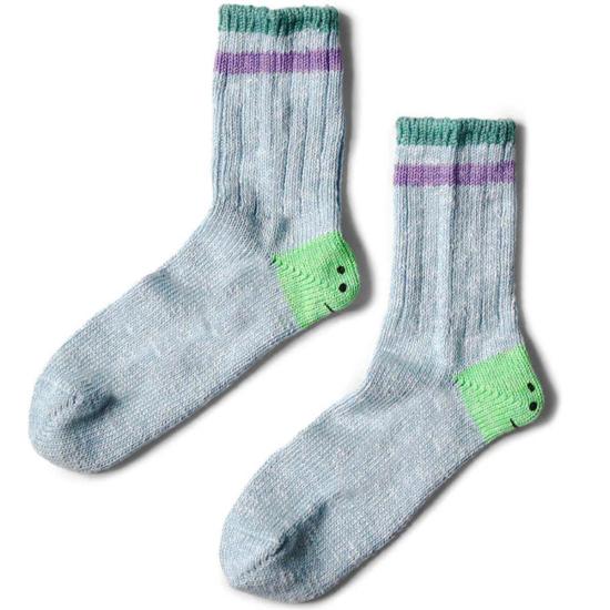  캐피탈 양말 카피탈 60야른 아이비 레인보우 해피 힐 홀드