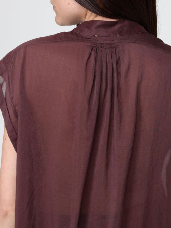 26SS 포르테포르테 블라우스 14621MYTOP 3026 Brown - FORTE FORTE