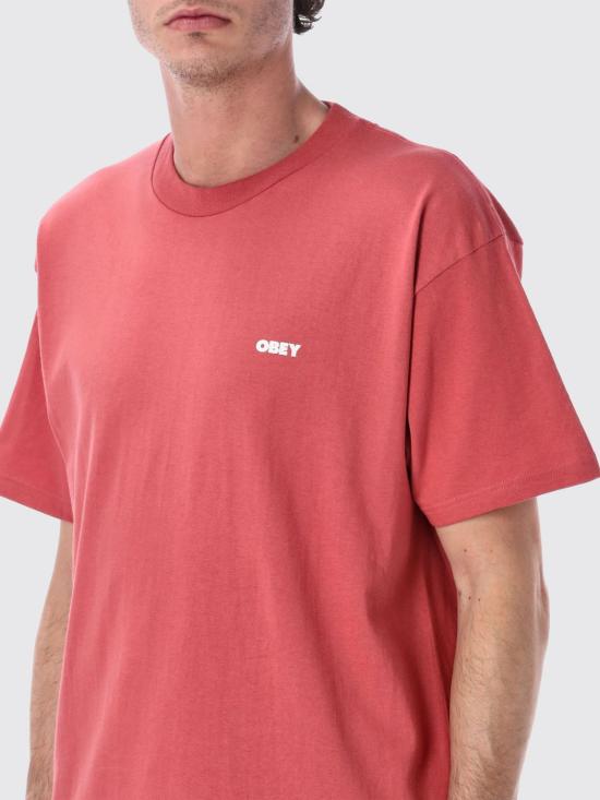 26SS 오베이 반팔 티셔츠 165264346 MR Red - OBEY