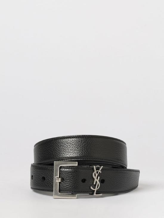 26SS 생로랑 모노그램 벨트 634440DTI0E 1000 Black