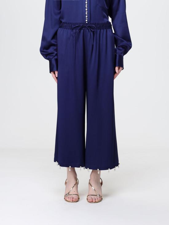 26SS 스텔라 맥카트니 스트레이트 팬츠 6440153FU302 4000 Blue