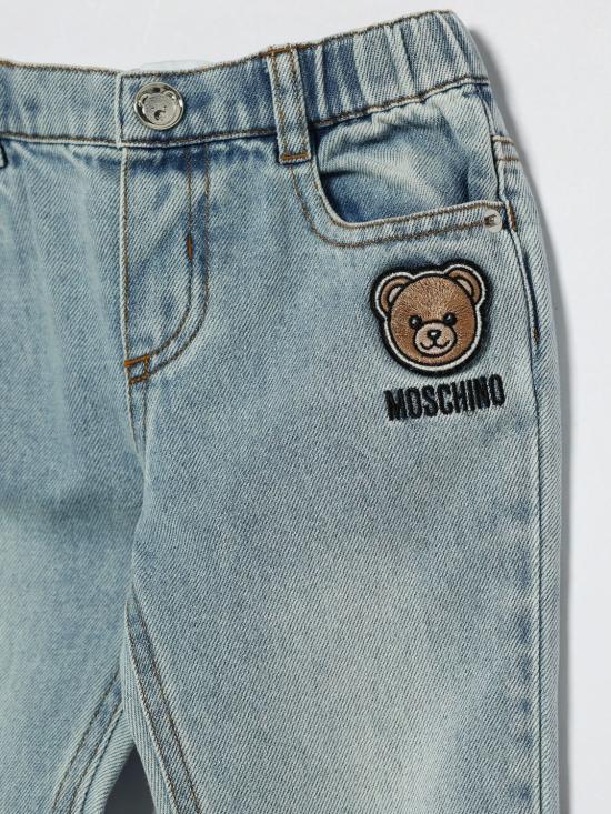 26SS [키즈] 모스키노 진 MUP05TL0E34 41034 Denim - MOSCHINO