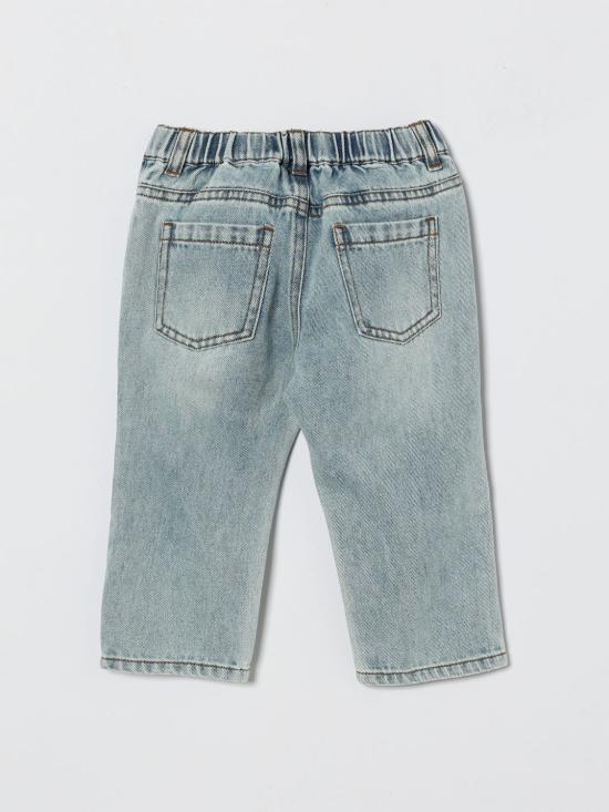 26SS [키즈] 모스키노 진 MUP05TL0E34 41034 Denim - MOSCHINO