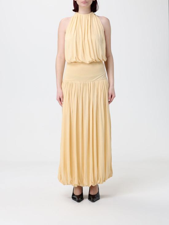 26SS 토템 롱 원피스 262WRD0320FB0635 312 Gold