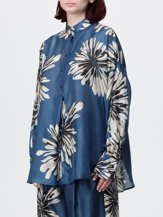 26SS 브루넬로 쿠치넬리 블라우스 MQ967RH201 C011 Blue - BRUNELLO CUCINELLI