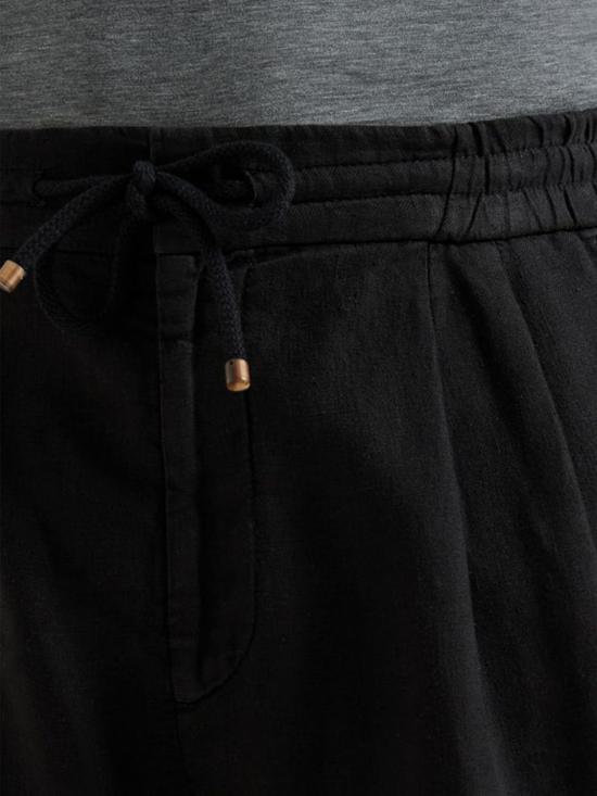 26SS 브루넬로 쿠치넬리 숏팬츠 M243DU0020 C101 Black - BRUNELLO CUCINELLI