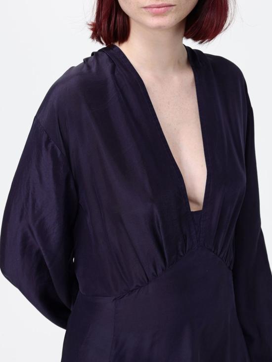 26SS 포르테포르테 롱 원피스 14863MYDRESS 5017 Blue - FORTE FORTE