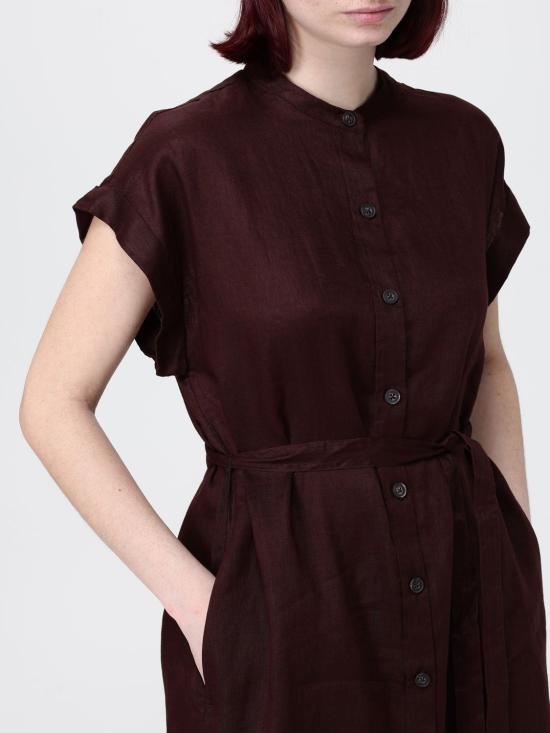 26SS 에콜프 롱 원피스 MCWGADRAMATI0710 538 Brown - ECOALF