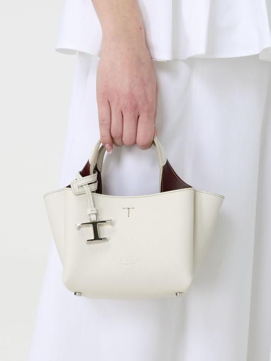 26SS 토즈 토트백 XBWAPAFL0009P0 9P09 White - TODS