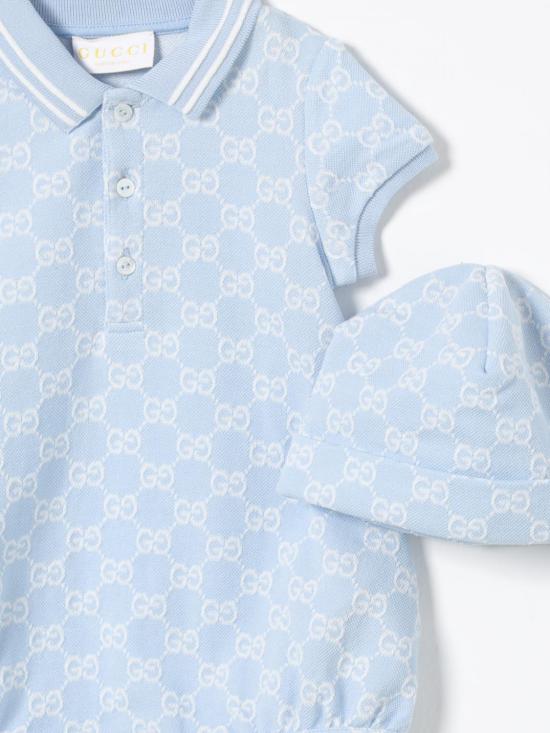 26SS [키즈] 구찌 오버롤 849683XJHBA 4914 Sky Blue - GUCCI