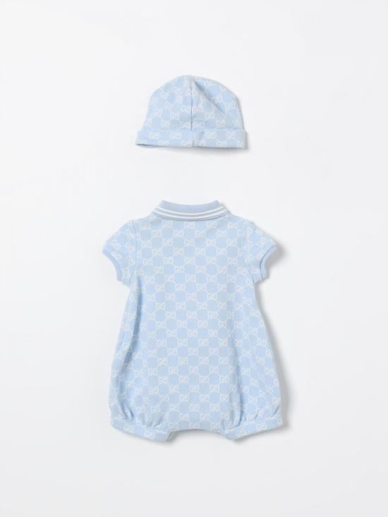 26SS [키즈] 구찌 오버롤 849683XJHBA 4914 Sky Blue - GUCCI