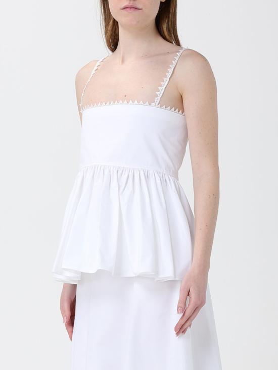 26SS 자크뮈스 민소매 티셔츠 TOW00887AW00648 100 White - JACQUEMUS