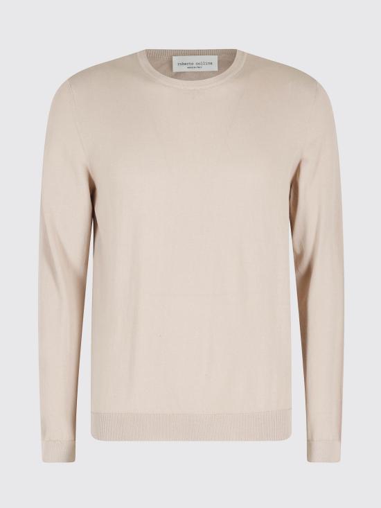 26SS 로베르토 콜리나 스웨터 261MYA10001 Beige - ROBERTO COLLINA