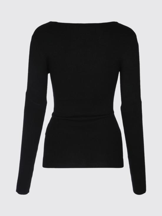 26SS 토템 스웨터 254WRT0571YA0128001 Black - TOTEME