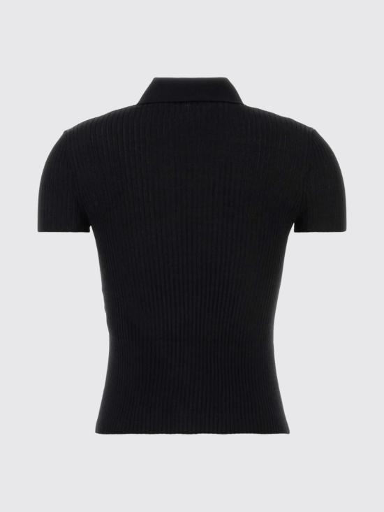 26SS 발렌시아가 블라우스 857233T5237 1000 Black - BALENCIAGA