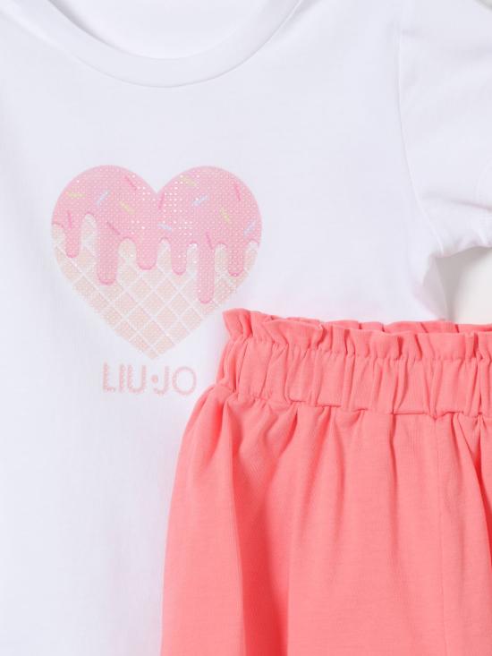 26SS [키즈] 리우조 트레이닝 웨어 KA6023JS003 C3874 White 1 - LIU JO