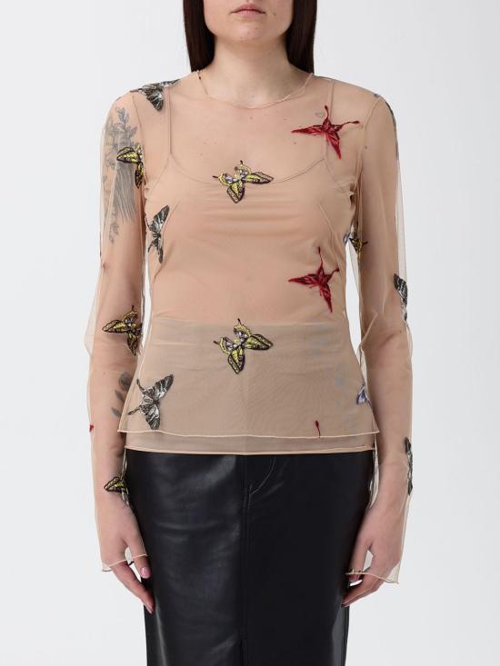 26SS 블루마린 블라우스 P644C262A F8209 Camel