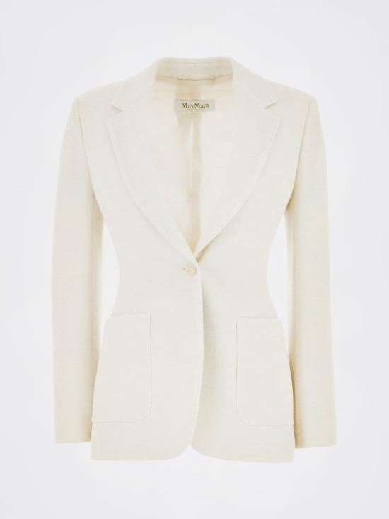 26SS 막스마라 수트 자켓 2611911021600 001 Yellow Cream - MAX MARA