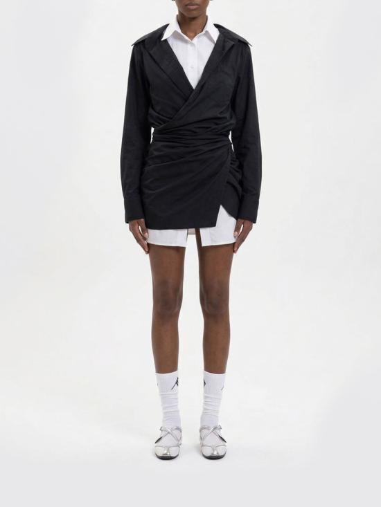 26SS 디 아티코 숏 원피스 260WCA00458CCE002AA 414 Black