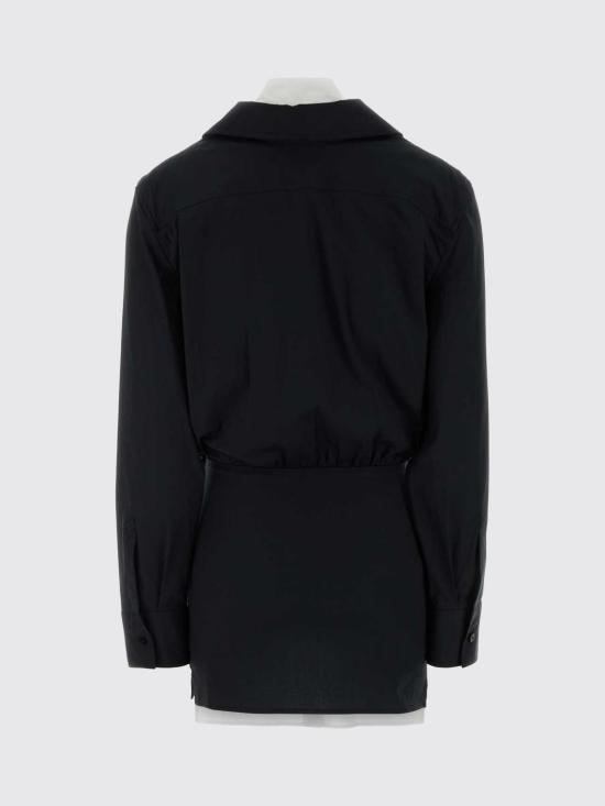 26SS 디 아티코 숏 원피스 260WCA00458CCE002AA 414 Black - THE ATTICO