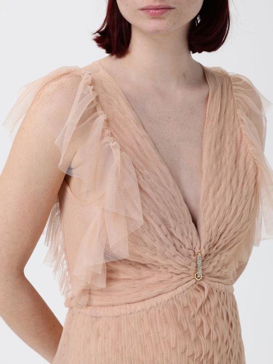 26SS 엘리자베타프랜치 롱 원피스 AR80J62E2 EA1 Blush Pink - ELISABETTA FRANCHI