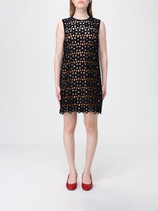 26SS 마이클 코어스 미디 원피스 MS683CWKNE NERO Black