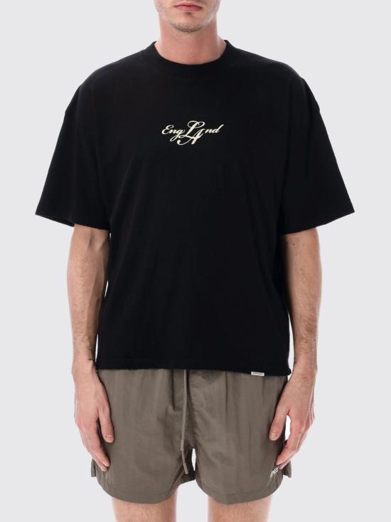 26SS 리프레젠트 반팔 티셔츠 MLM100873 01 Black