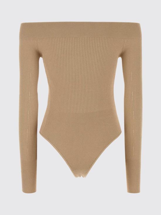 26SS 알라이아 탑 AA9B0342K017A 110 Beige - ALAIA