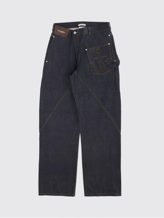 26SS JW앤더슨 데님 팬츠 DT0126PG1930 870 Blue - JW ANDERSON