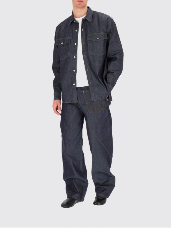26SS JW앤더슨 데님 팬츠 DT0126PG1930 870 Blue - JW ANDERSON