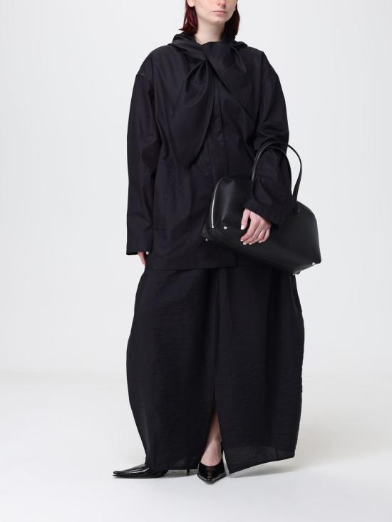 26SS 토템 코트 262WRO0292FB0633 001 Black - TOTEME