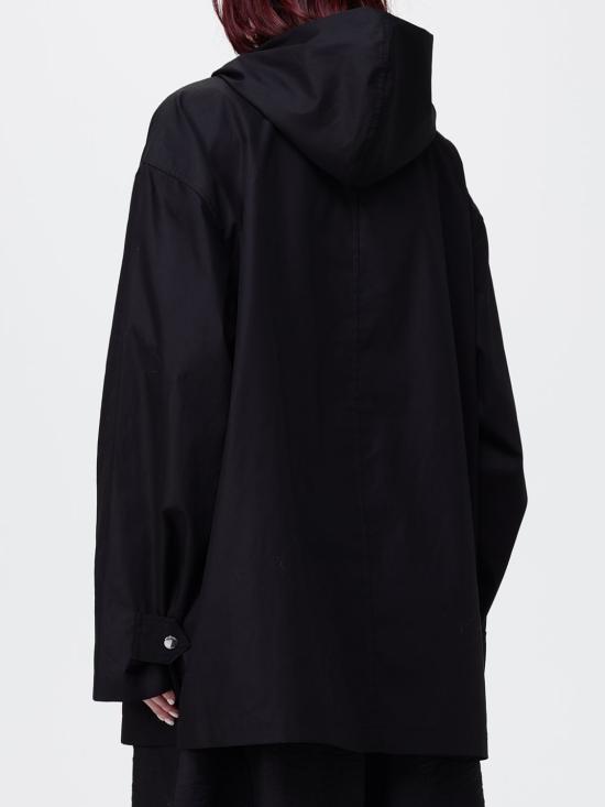 26SS 토템 코트 262WRO0292FB0633 001 Black - TOTEME