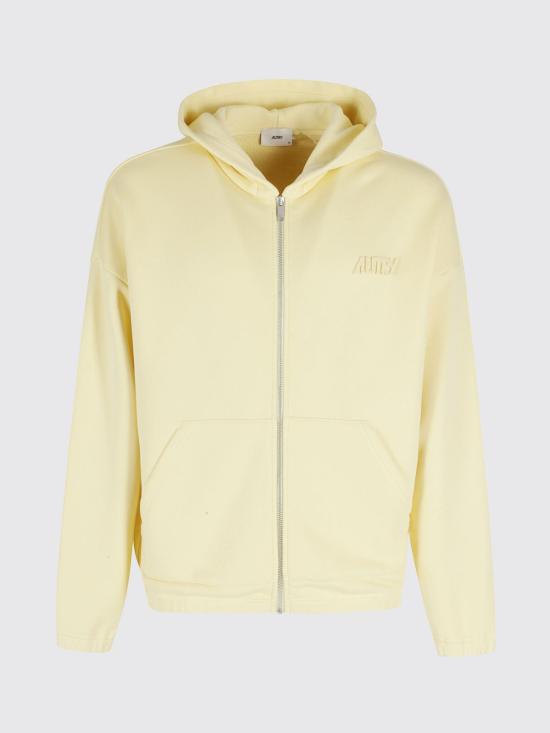 26SS 오트리 후드 티셔츠 HIPX032L Yellow - AUTRY