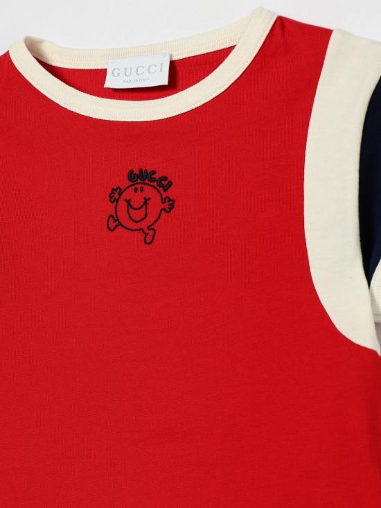 26SS [키즈] 구찌 티셔츠 849859XJHSP 6024 Red - GUCCI