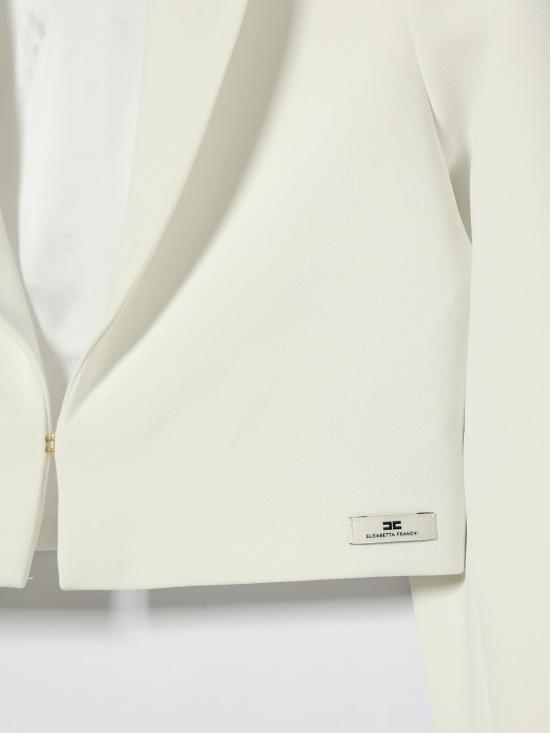 26SS [키즈] 엘리자베타프랜치 캐주얼 자켓 EFGC0750GA022 0004 Ivory - ELISABETTA FRANCHI