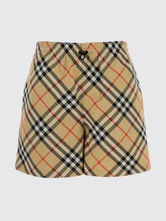 26SS 버버리 체크 쇼츠 8106890 Beige - BURBERRY