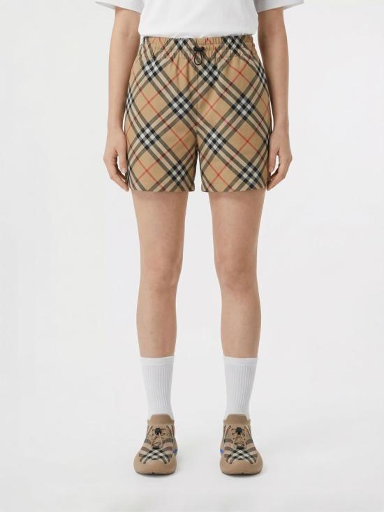 26SS 버버리 체크 쇼츠 8106890 Beige