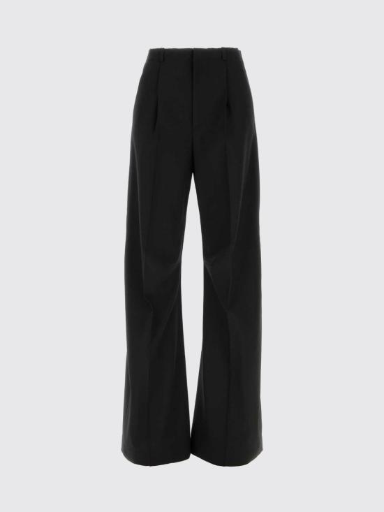 26SS MM6 메종마르지엘라 울 와이드레그 트라우저 S52KA0555M35436 900 Black - MM6 MAISON MARGIELA