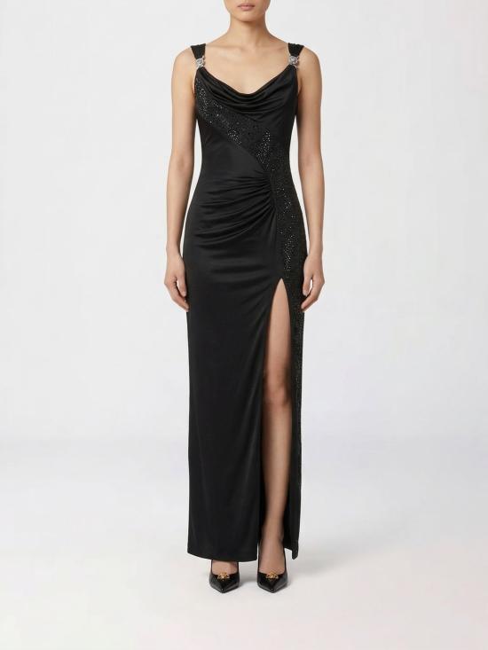26SS 베르사체 롱 원피스 10230591A12497 1B000 Black