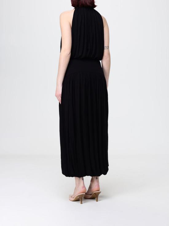 26SS 토템 롱 원피스 262WRD0320FB0635 001 Black - TOTEME