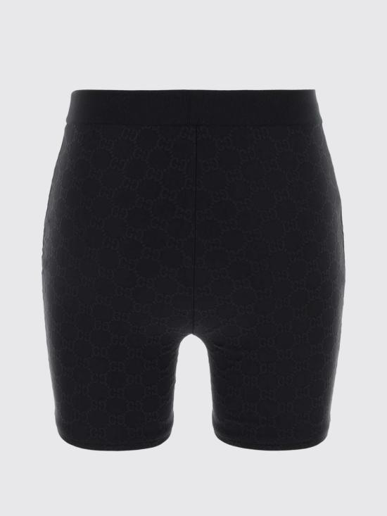 26SS 구찌 GG 저지 자카드 쇼츠 865174XUAO2 1000 Black - GUCCI
